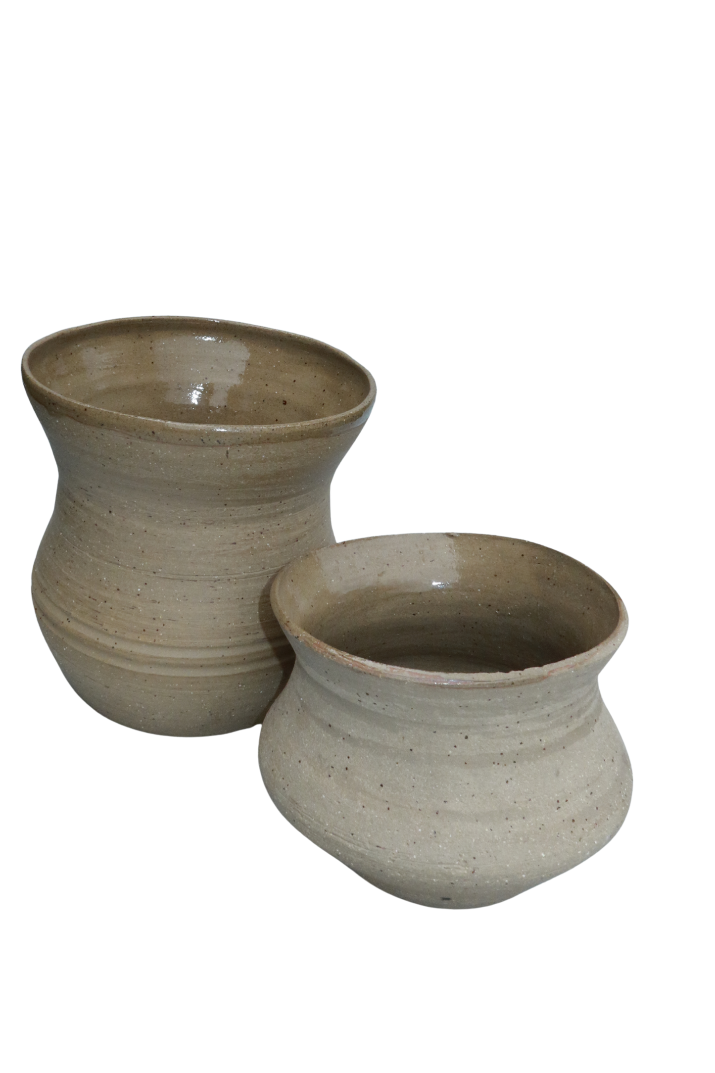 Curved Vase large – Sand