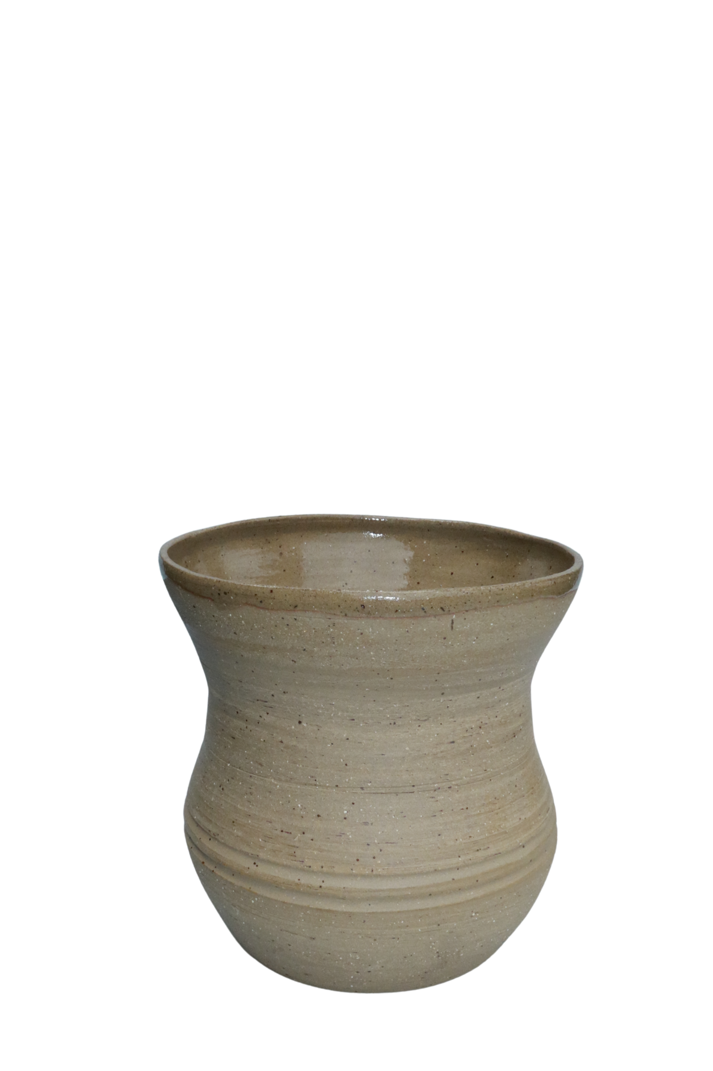 Curved Vase large – Sand
