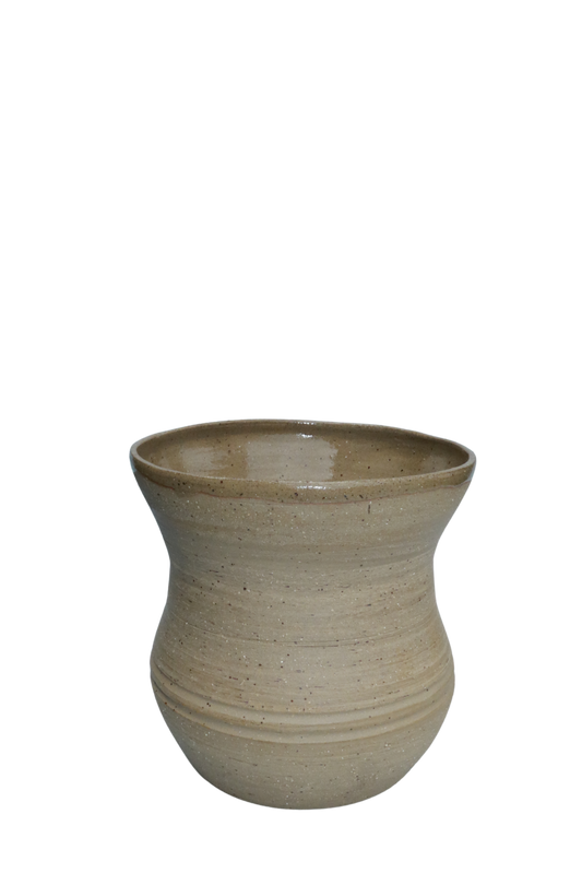 Curved Vase large – Sand