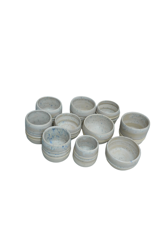 Blue Speckle Cup