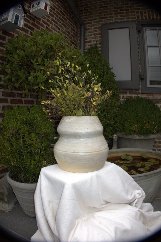 Curved Vase large – Sand
