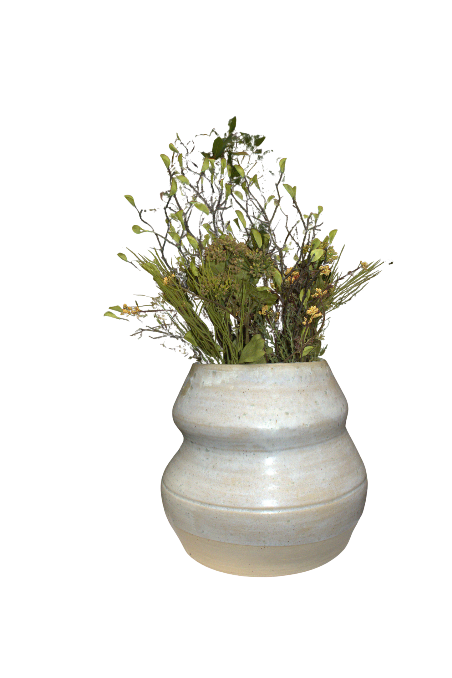 Curved Vase large – Sand