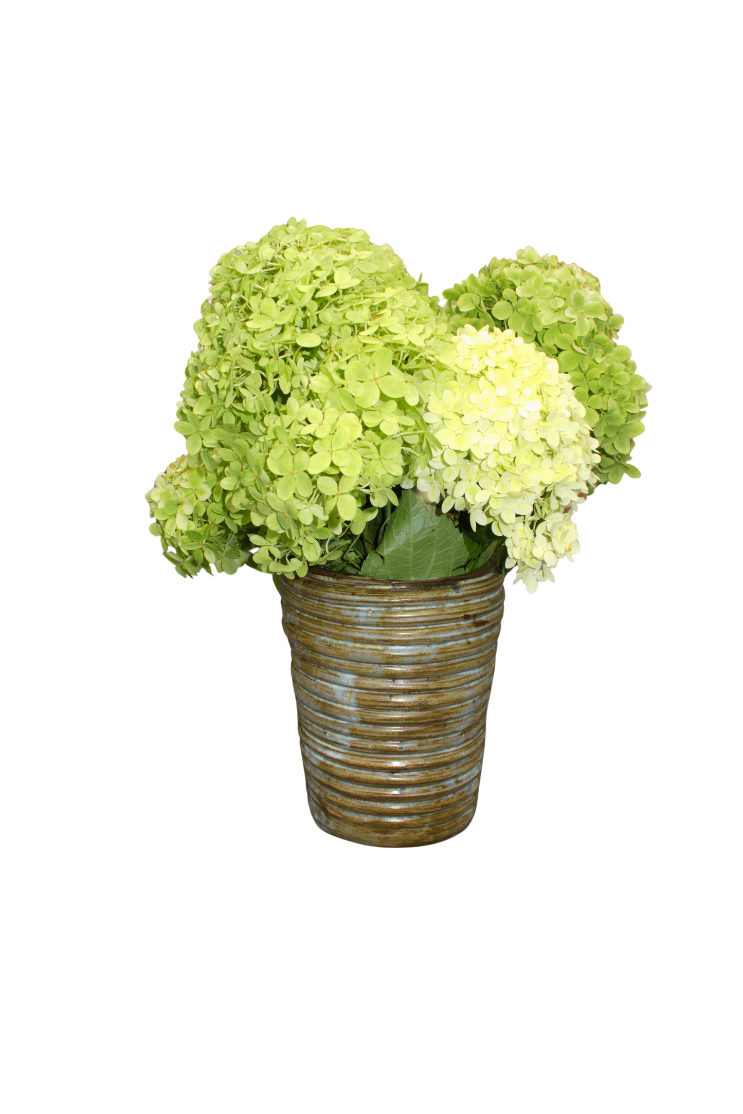 Ribbed Vase – Earth