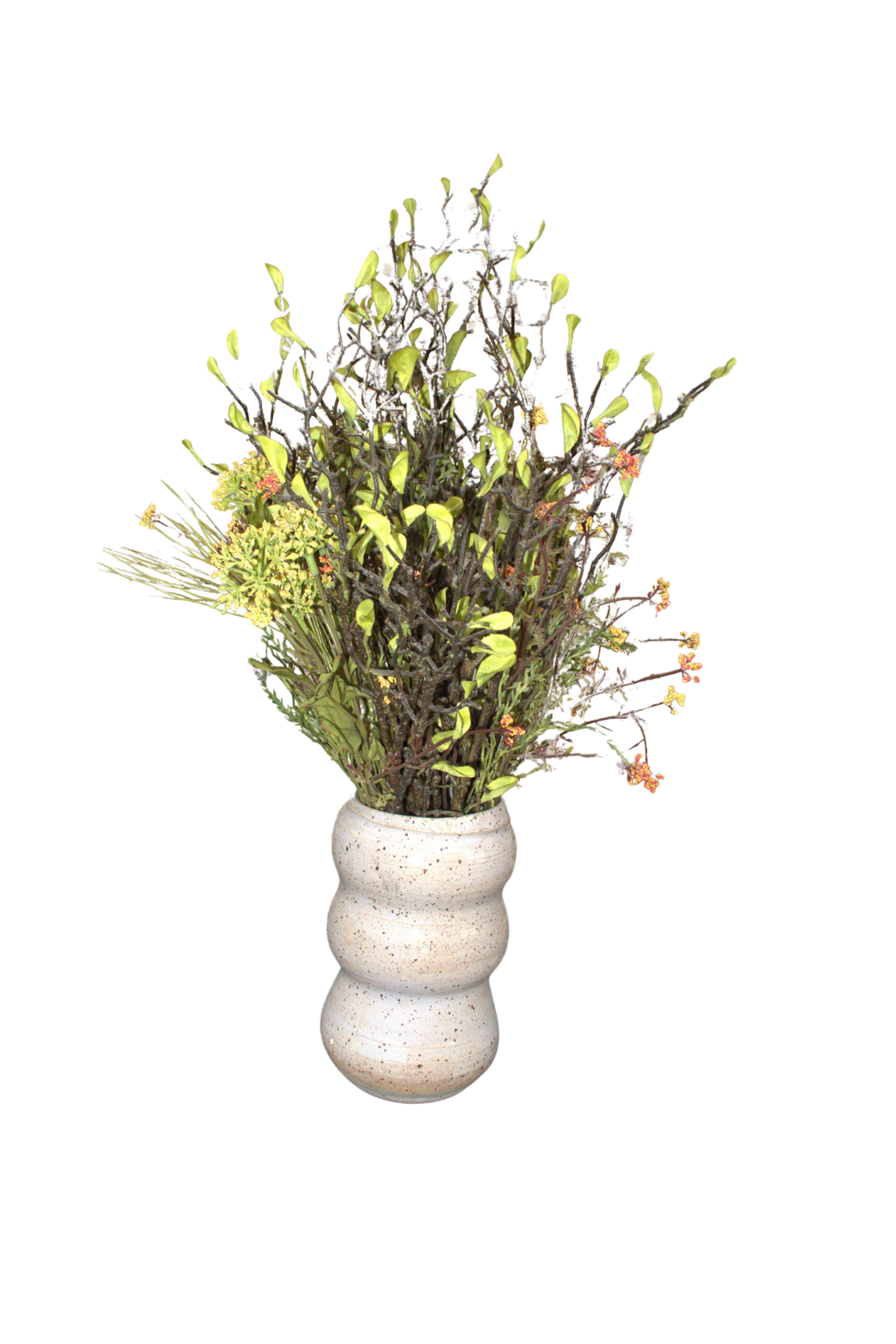 Wavy Vase – Natural Speckle
